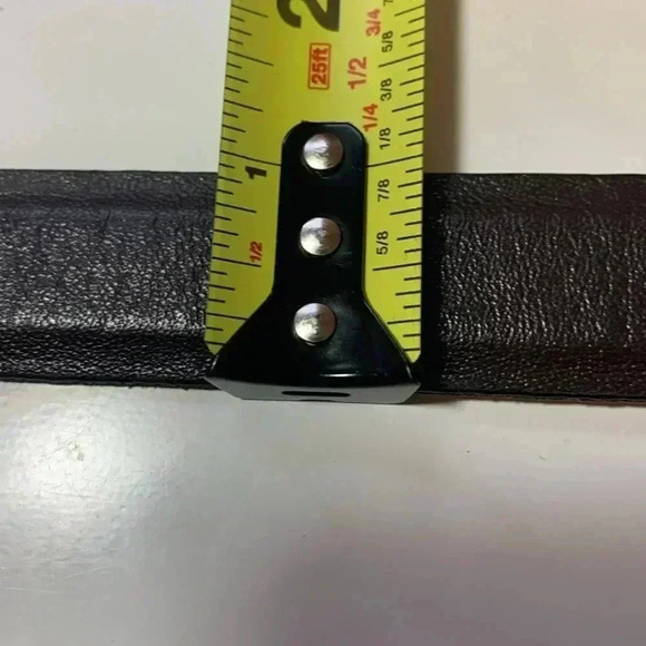 Renaissance brown leather belt with leather buckle  Size XS - Picture 12 of 13